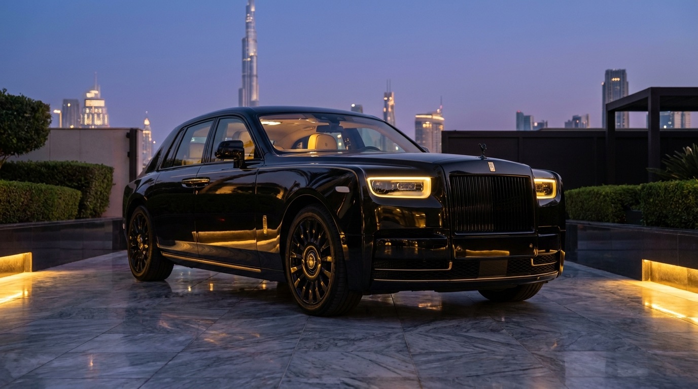 Rolls-Royce luxury private chauffeur in Dubai | FFGR Dubai